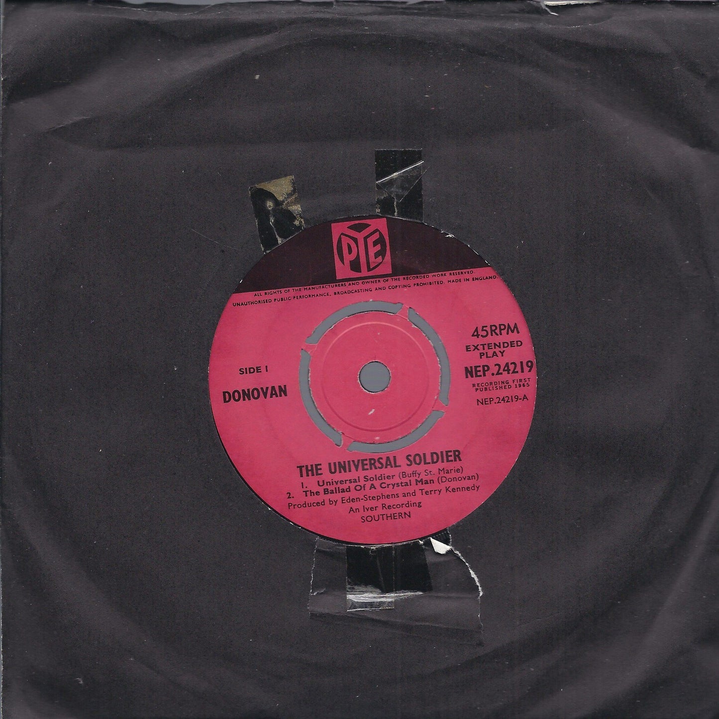 UNIVERSAL SOLDIER - THE BALLAD ... = DO YOU HEAR ME NOW - THE WAR ... -- DONOVAN
