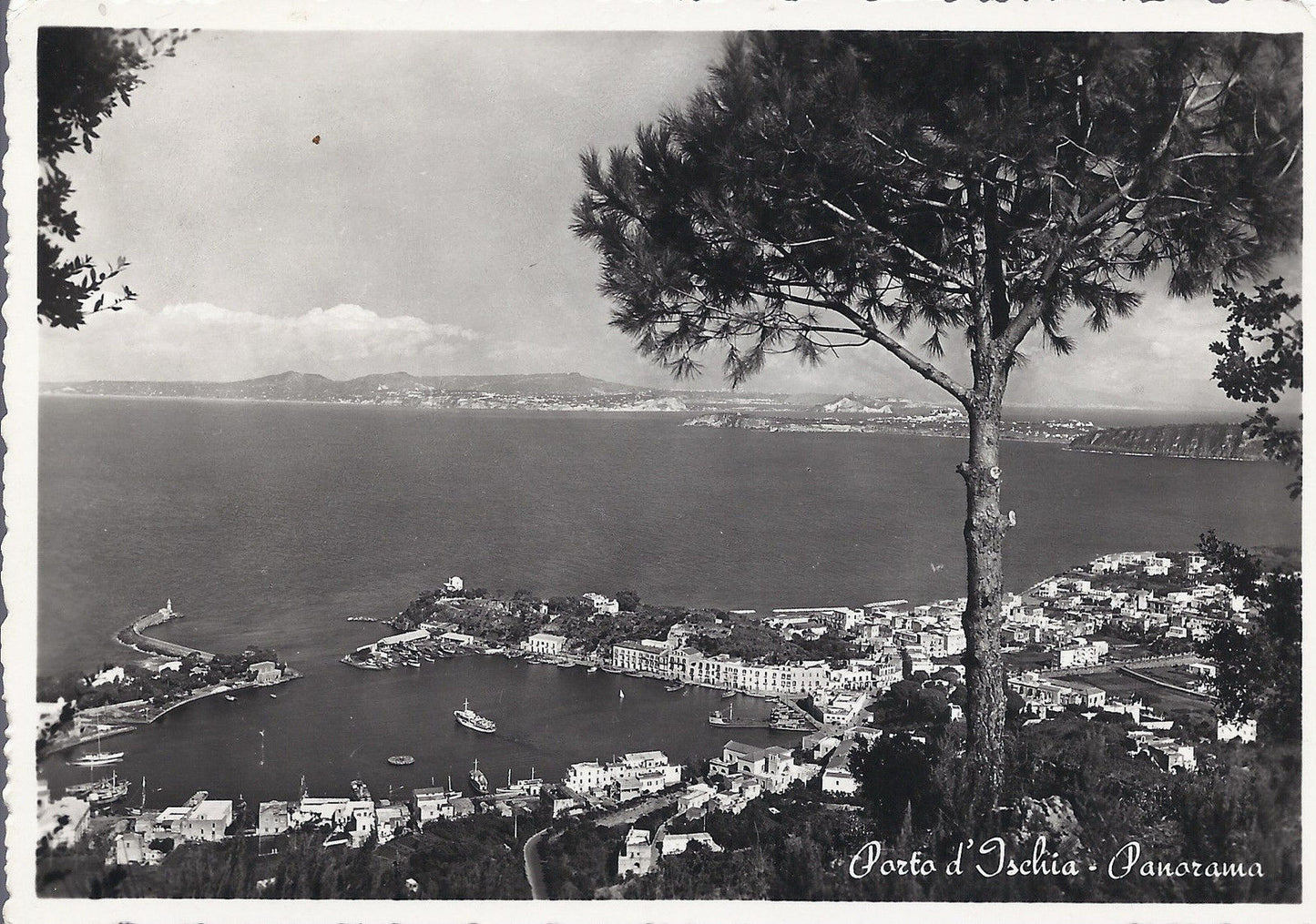 PORTO D'ISCHIA - PANORAMA - V 1954