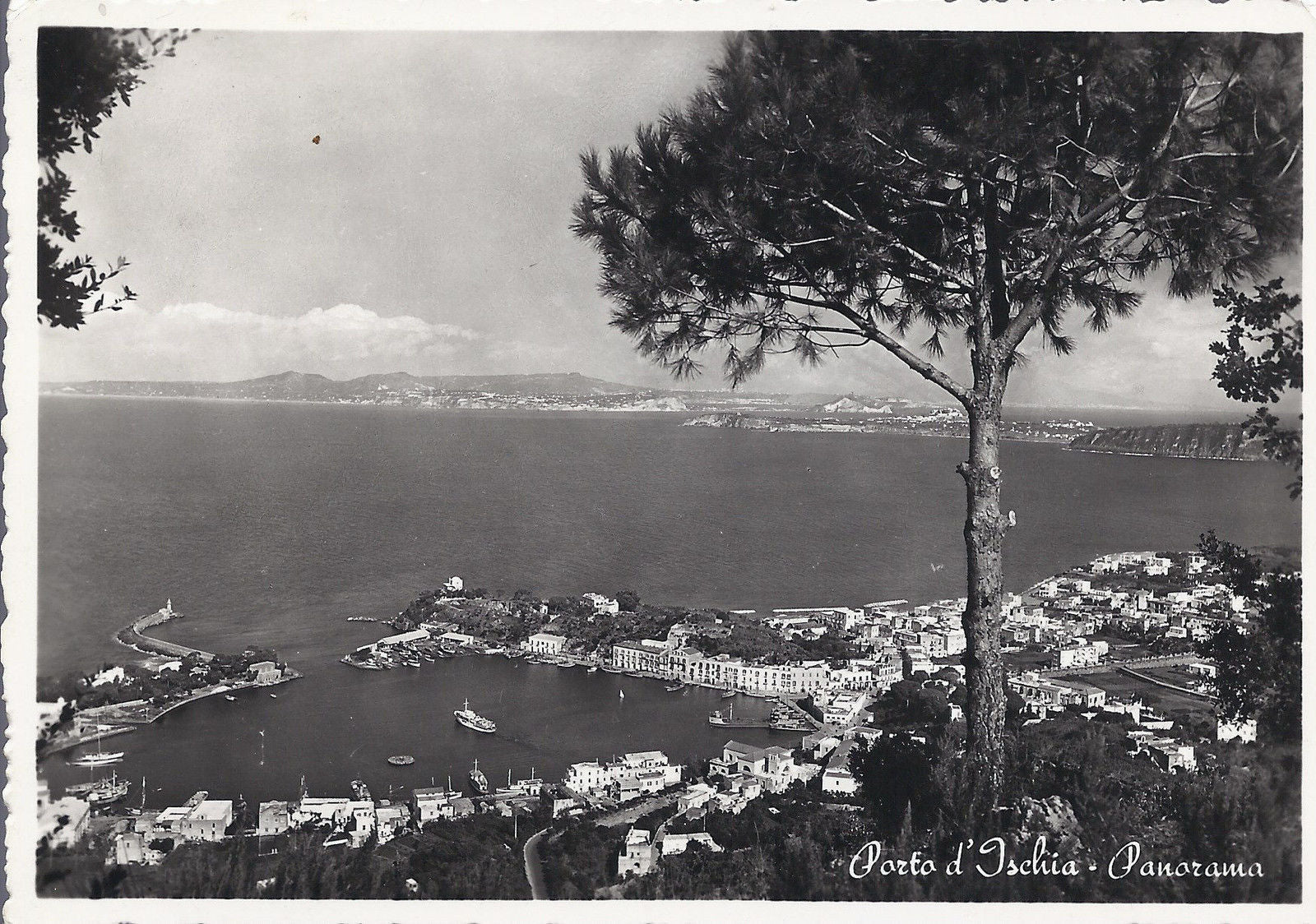 PORTO D'ISCHIA - PANORAMA - V 1954