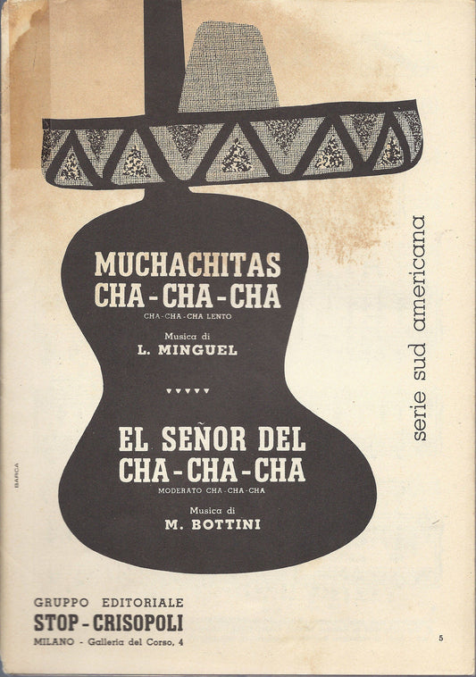 MUCHACHITAS CHA-CHA-CHA (Minguel) - EL SENOR DEL CHA-CHA-CHA (Bottini)# SPARTITO