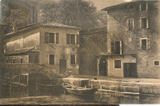 SCORCIO CON BARCA - LOCALITA' IMPRECISATA - V1909 IN TERRITORIO FRANCESE