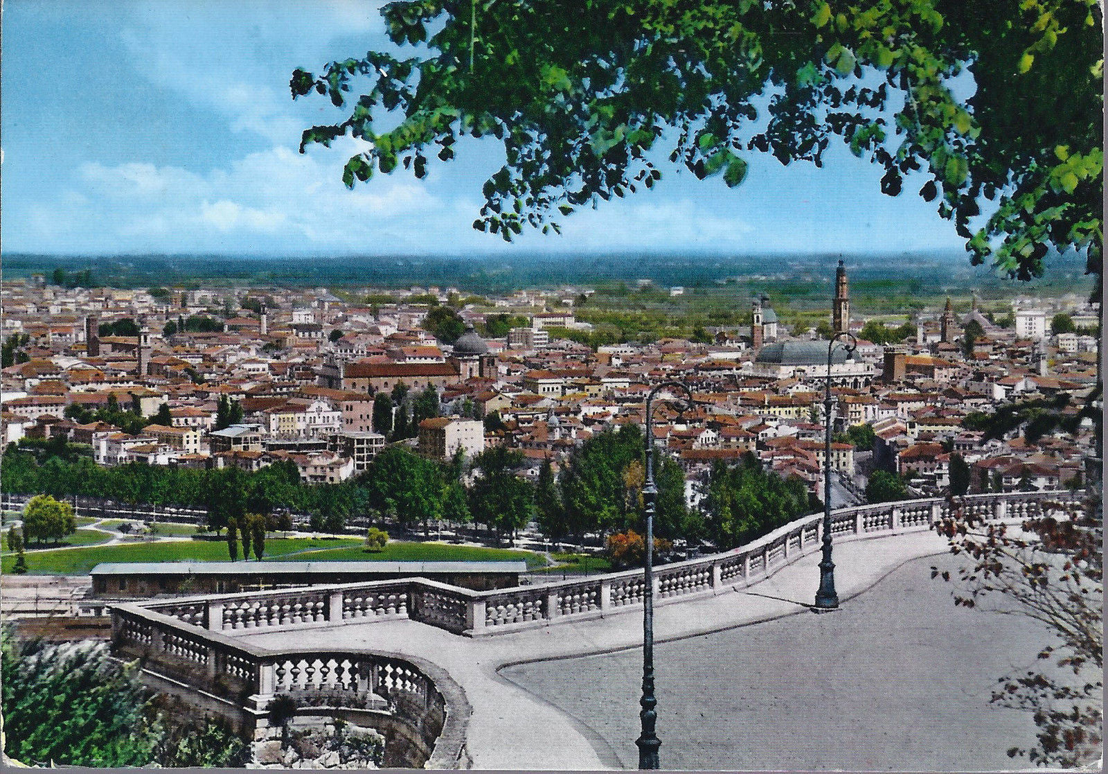 VICENZA - PANORAMA DAL PIAZZALE DELLA VITTORIA - V 1960 - FG
