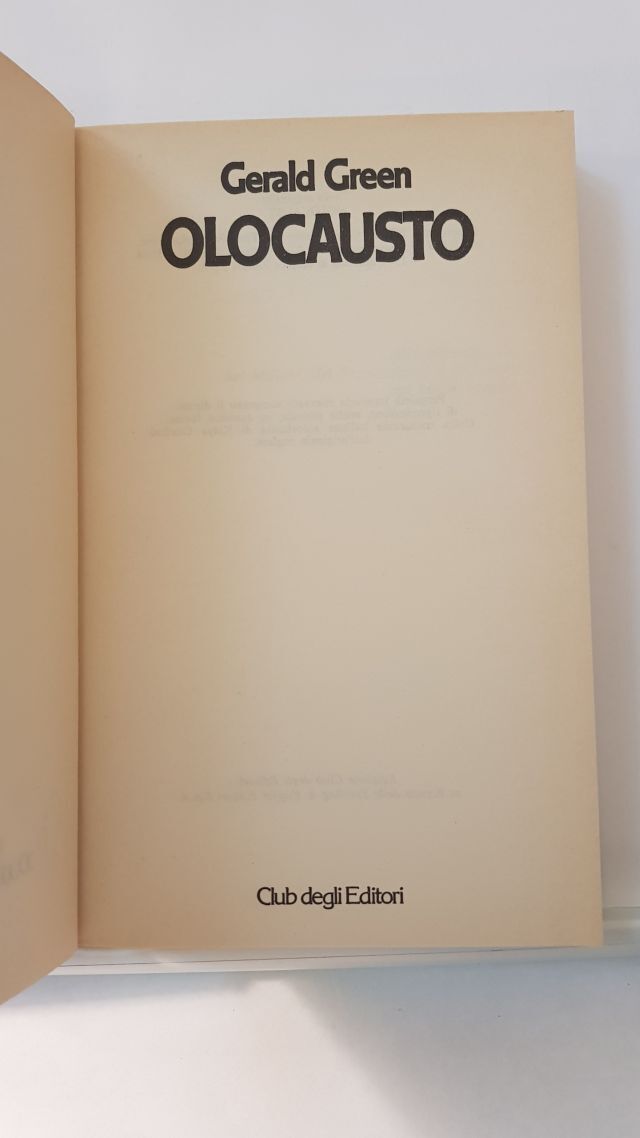 OLOCAUSTO - GERALD GREEN - CDE 1979