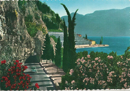 LAGO DI GARDA - LIMONAIE DELLA GARDESANA OCC.- DISEGNATA - A