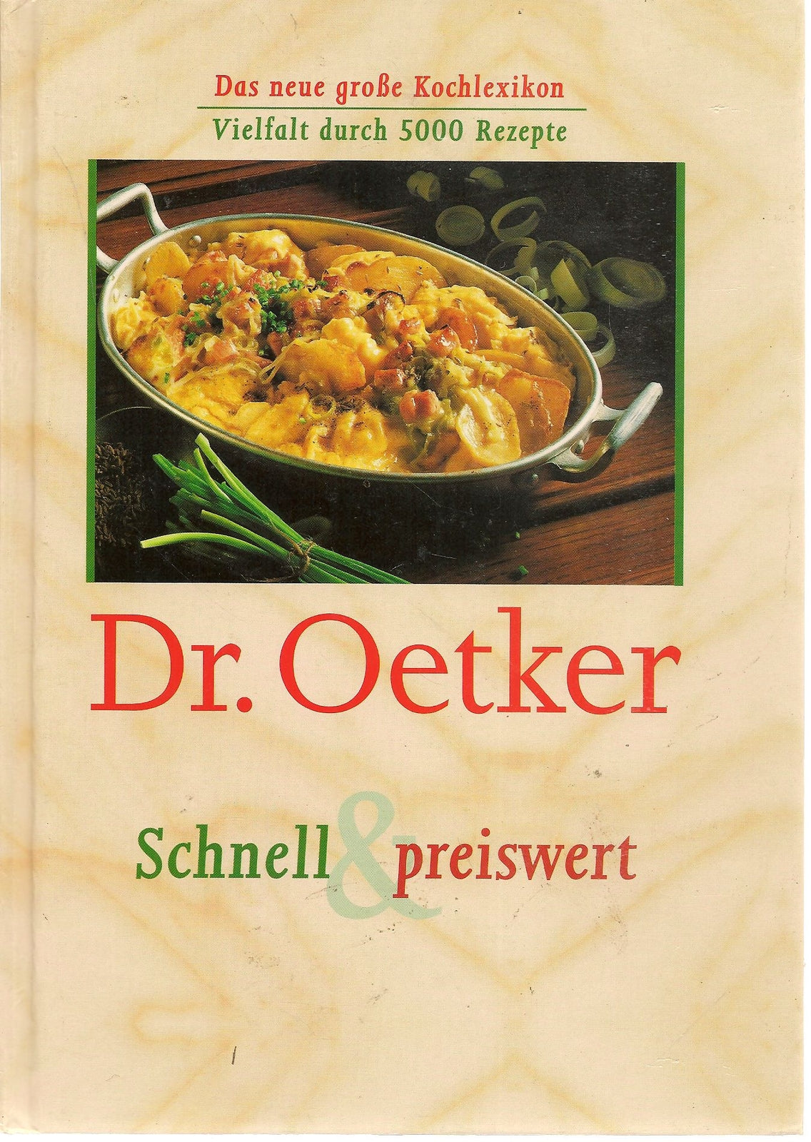 DR. OETKER  SCHNELL E PREISWERT    GERMAN TEXT
