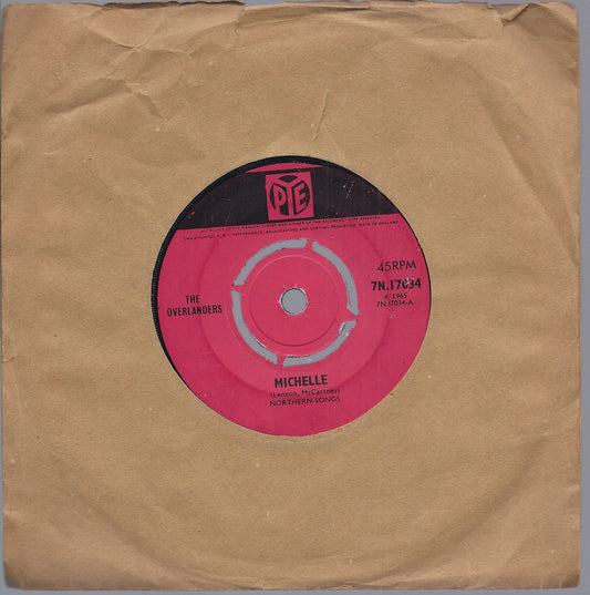 MICHELLE - CRADLE OF LOVE -- THE OVERLANDERS