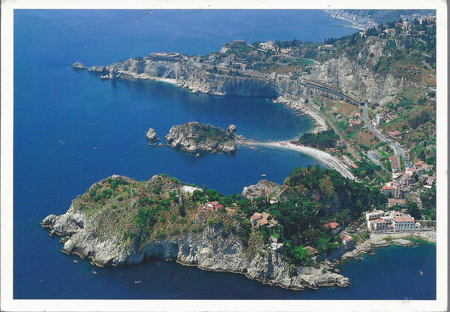 TAORMINA - VEDUTA AEREA - V1989