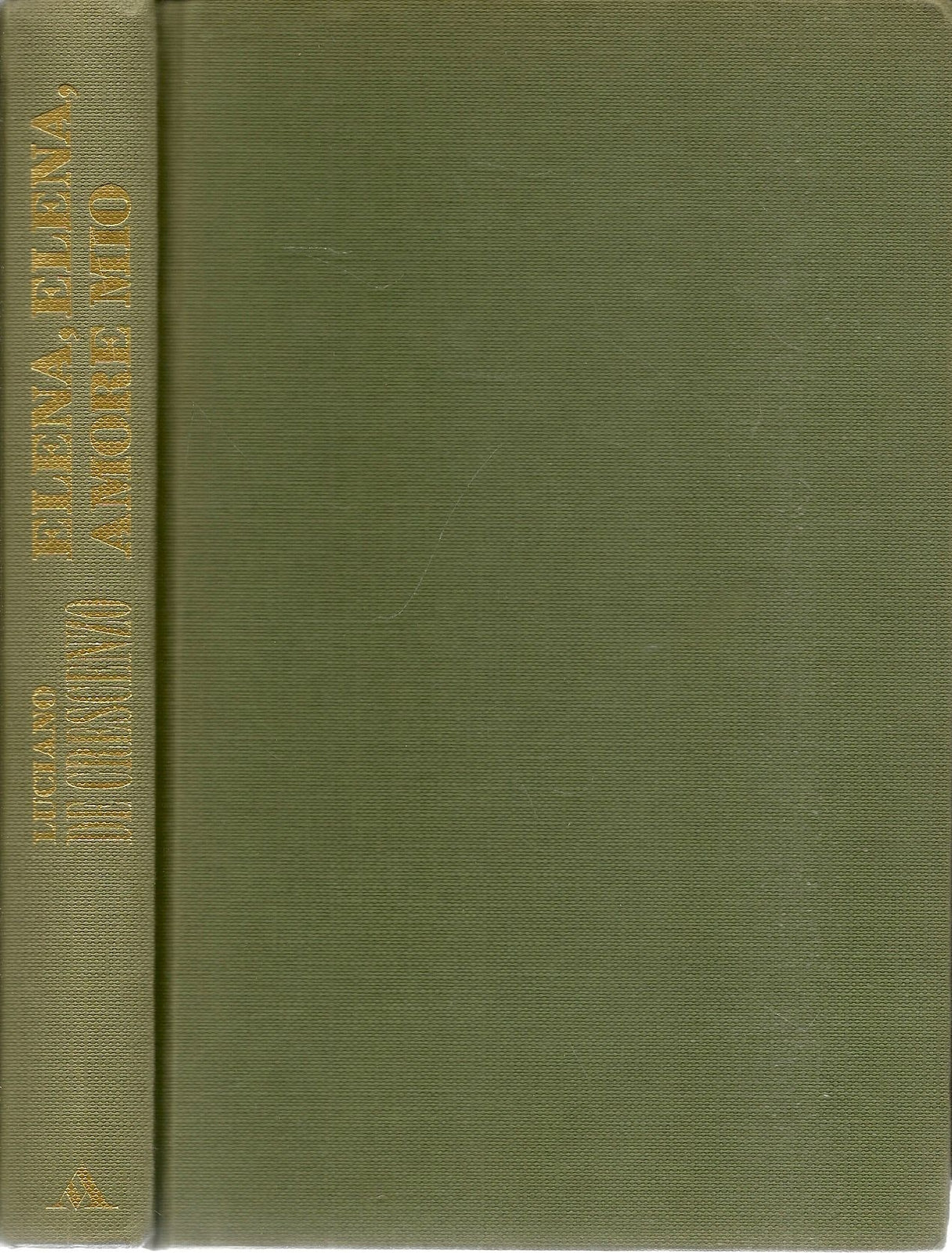 ELENA ELENA AMORE MIO - LUCIANO DE CRESCENZO - MONDADORI 1991