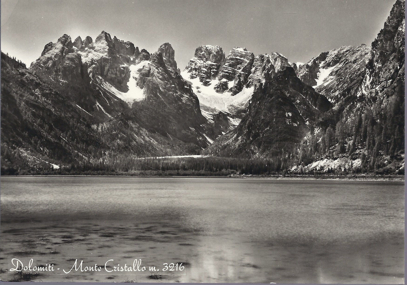 DOLOMITI - MONTE CRISTALLO - NV - FG - Ed. Constantini 1957