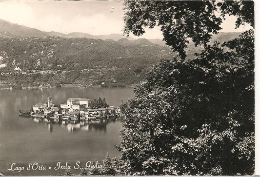 ISOLA DI SAN GIULIO - LAGO D'ORTA - V1967