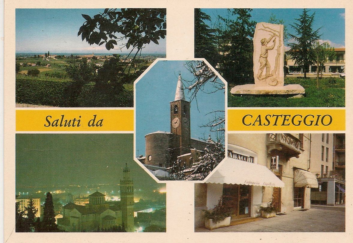 SALUTI DA CASTEGGIO - CINQUE VEDUTINE - NV