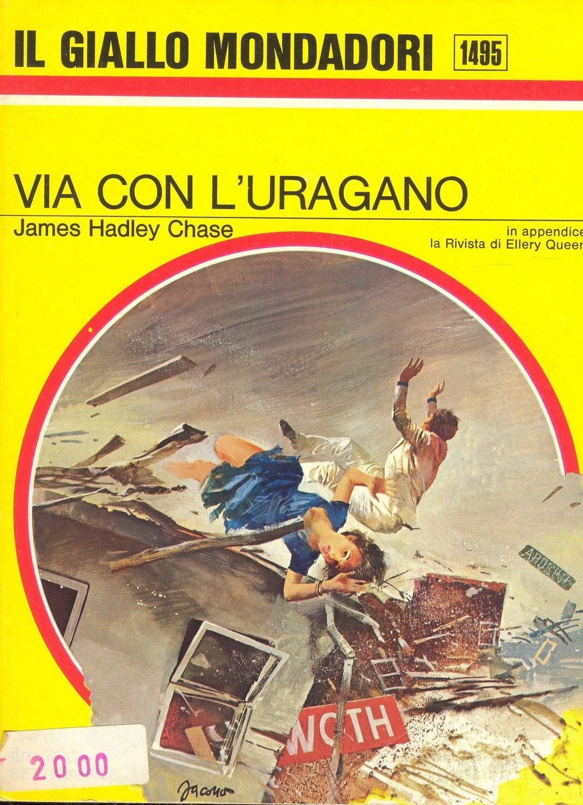 VIA CON L'URAGANO - JAMES HADLEY CHASE