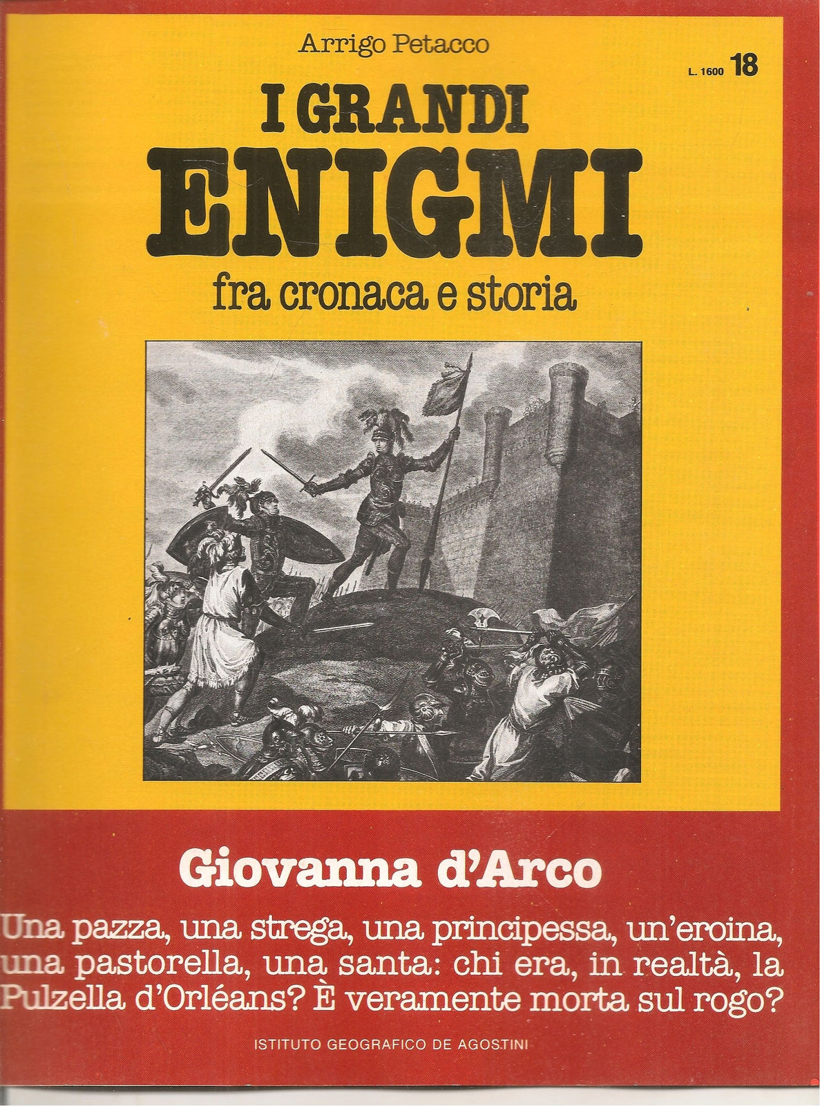 I GRANDI ENIGMI. FASCICOLO N. 18 - GIOVANNA D'ARCO