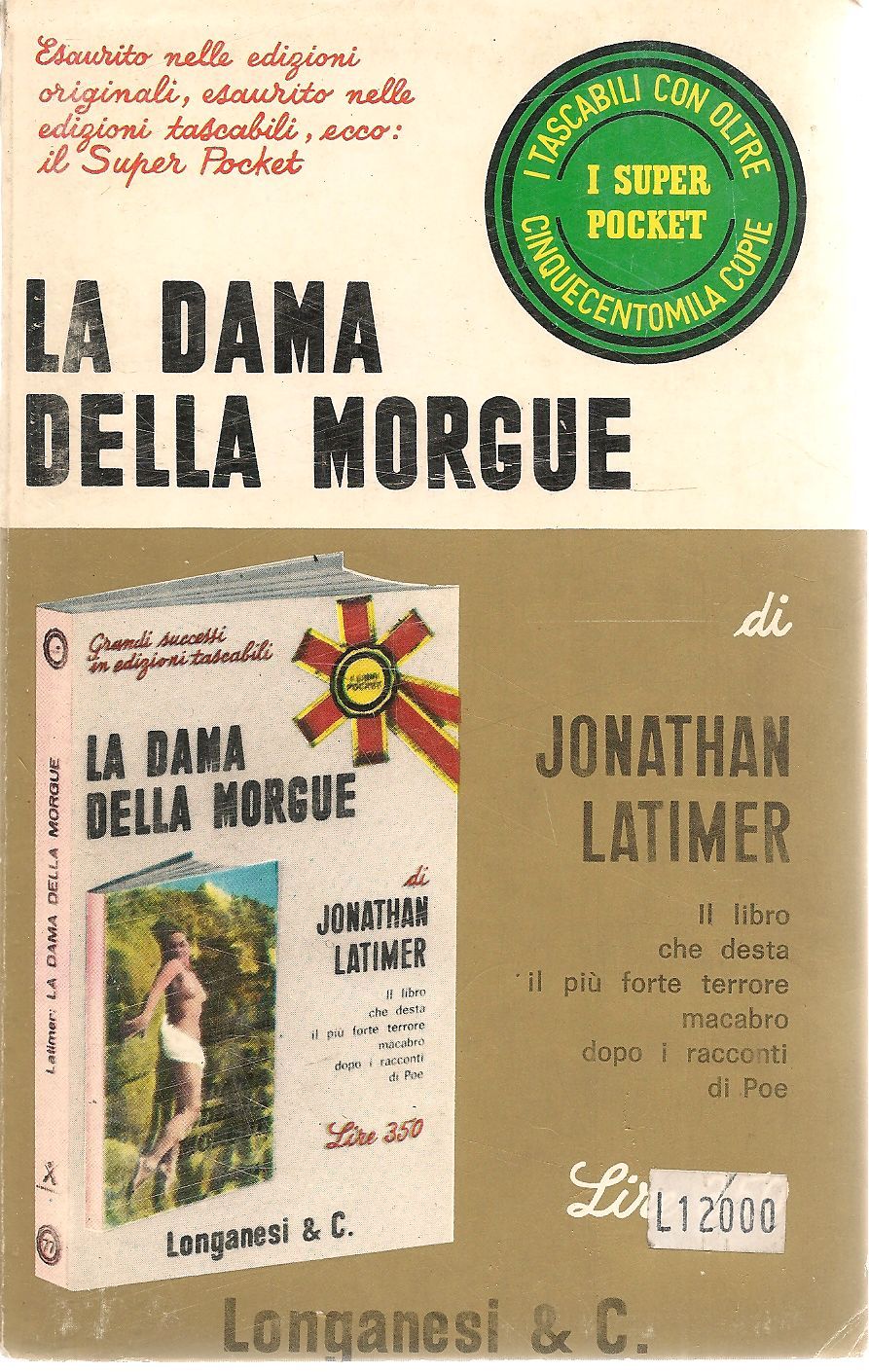 LA DAMA DELLA MORGUE - JOHN LATIMER