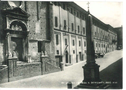 URBINO - CHIESA SAN DOMENICO - V1967