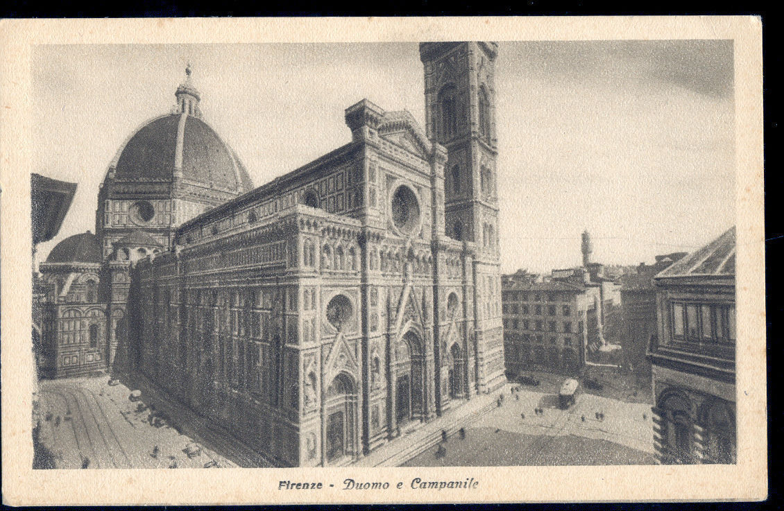FIRENZE - DUOMO E CAMPANILE - NV