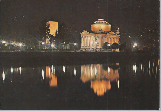 COMO - MONUMENTO AI CADUTI E MAUSOLEO VOLTIANO - NOTTURNO - 