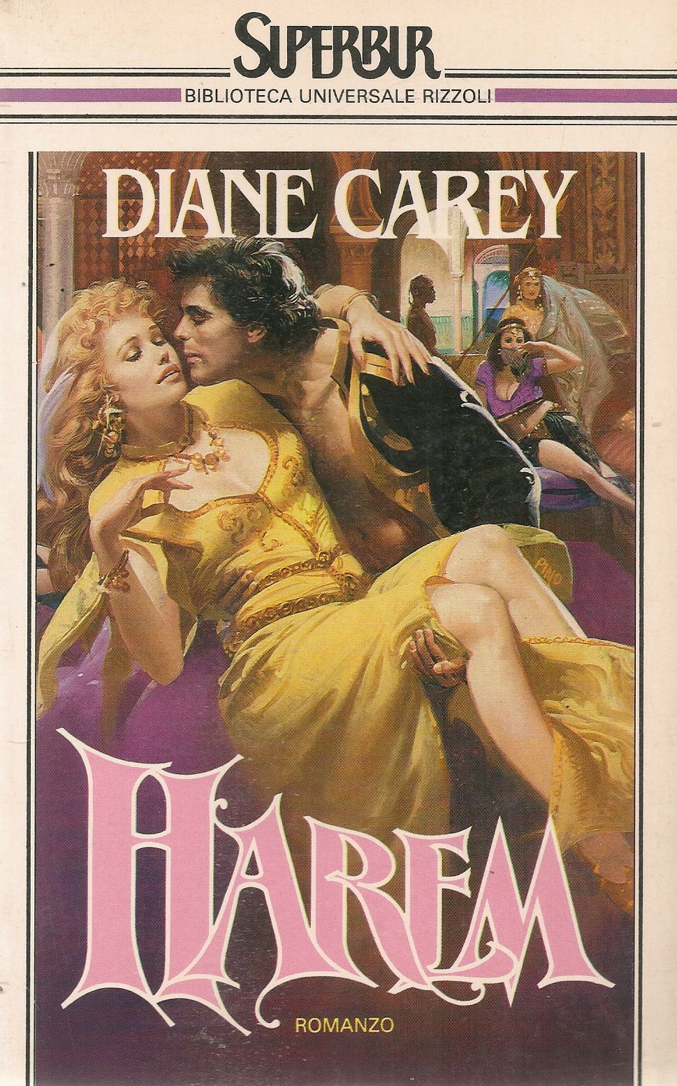 HAREM - DIANE CAREY - RIZZOLI SUPERBUR 1987