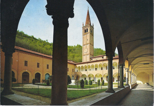 ABANO TERME - MONTEORTONE - CHIOSTRO PENSILE E CAMPANILE - V