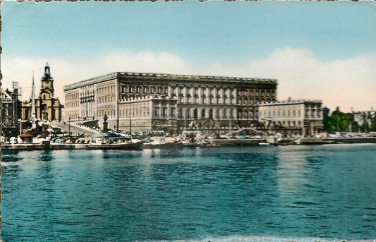 STOCKHOLM - KUNGL SLOTTET - V1957