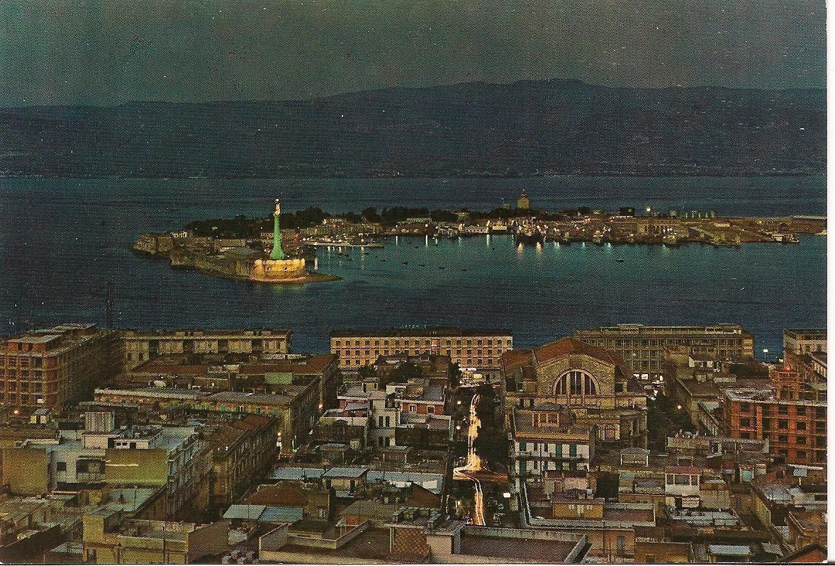 MESSINA - PANORAMA NOTTURNO - NV