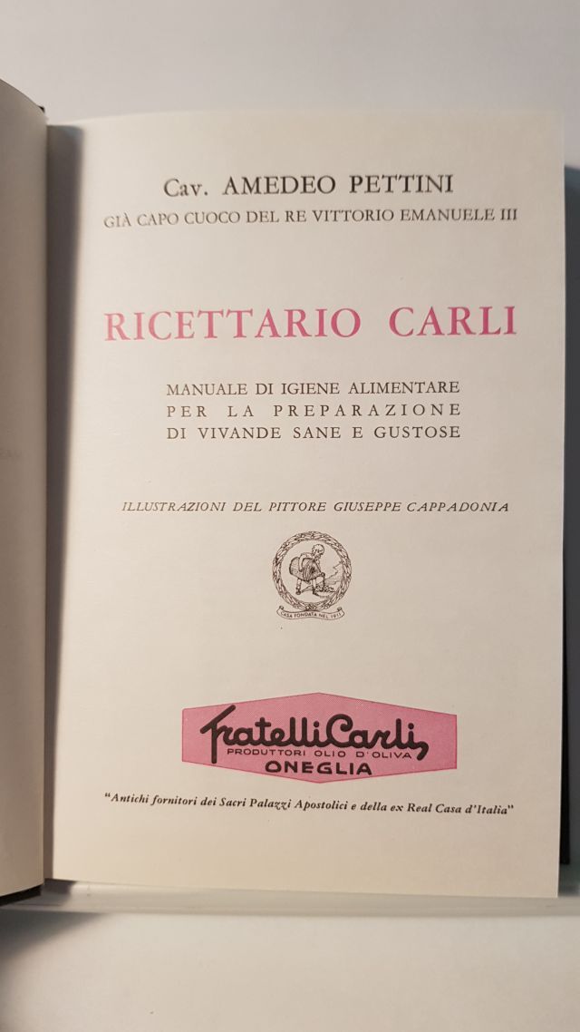 RICETTARIO CARLI