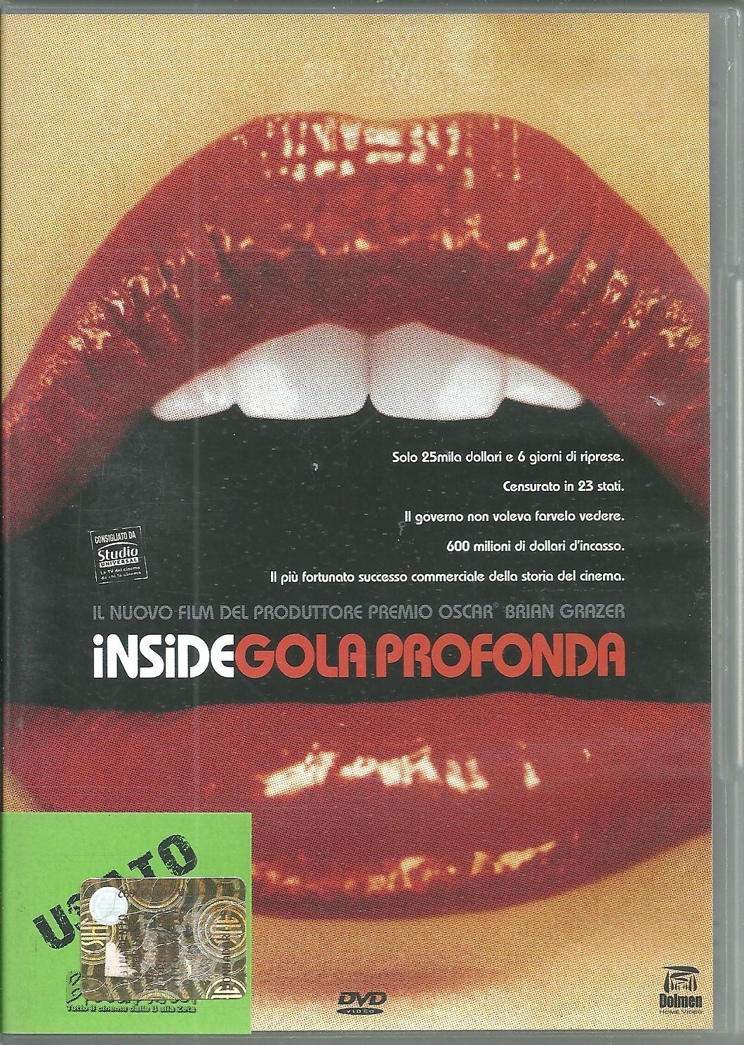 INSIDE - GOLA PROFONDA - DVD