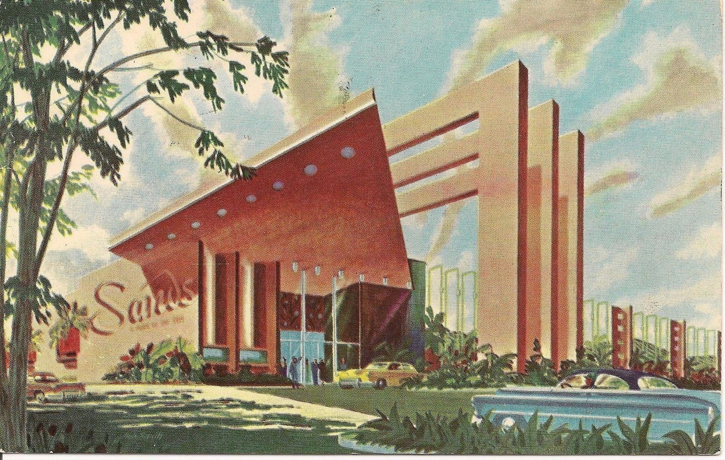 LAS VEGAS - THE SANDS HOTEL - V ANNI CINQUANTA