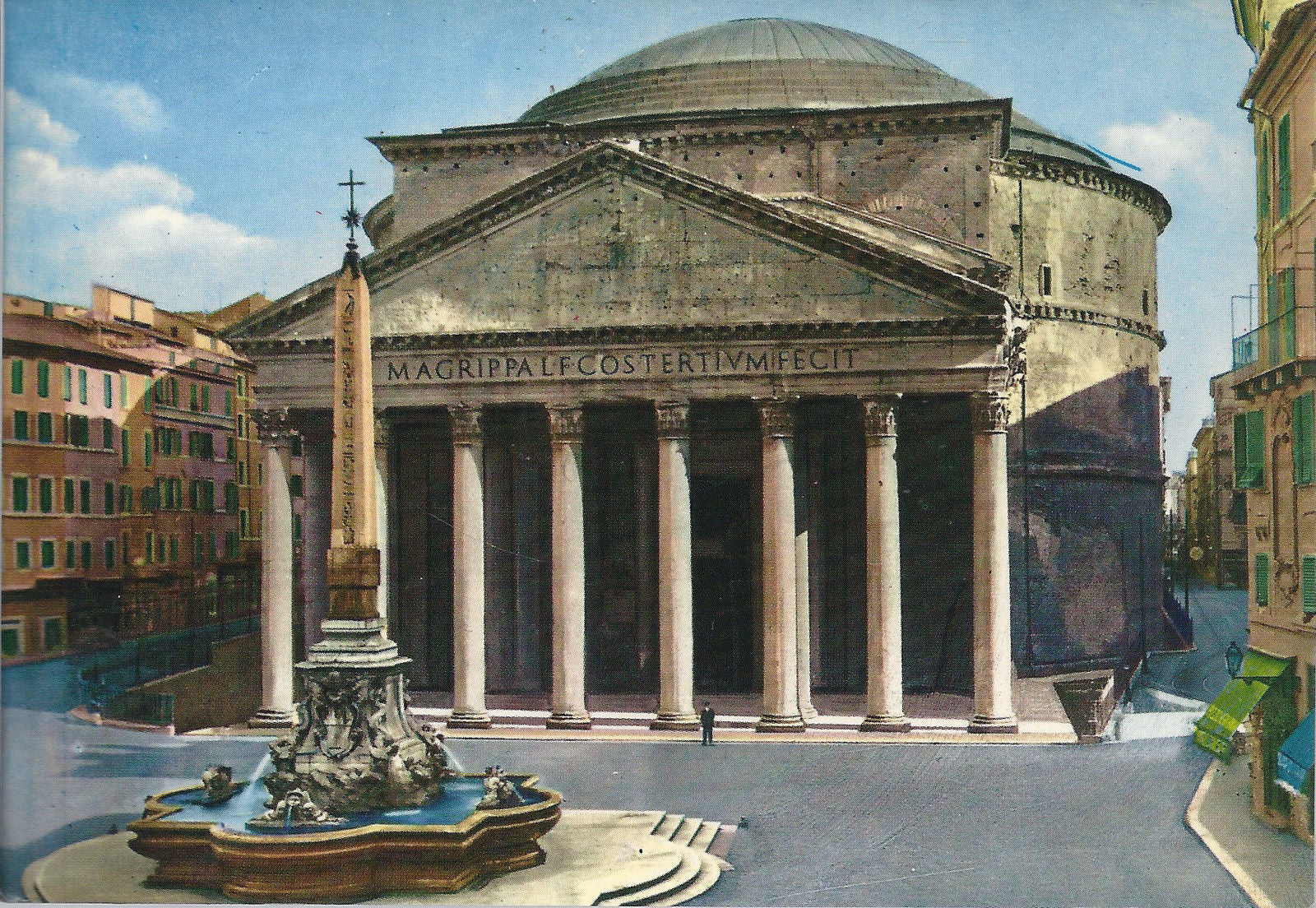 ROMA - IL PANTHEON - VSD - FG - Acquarellata