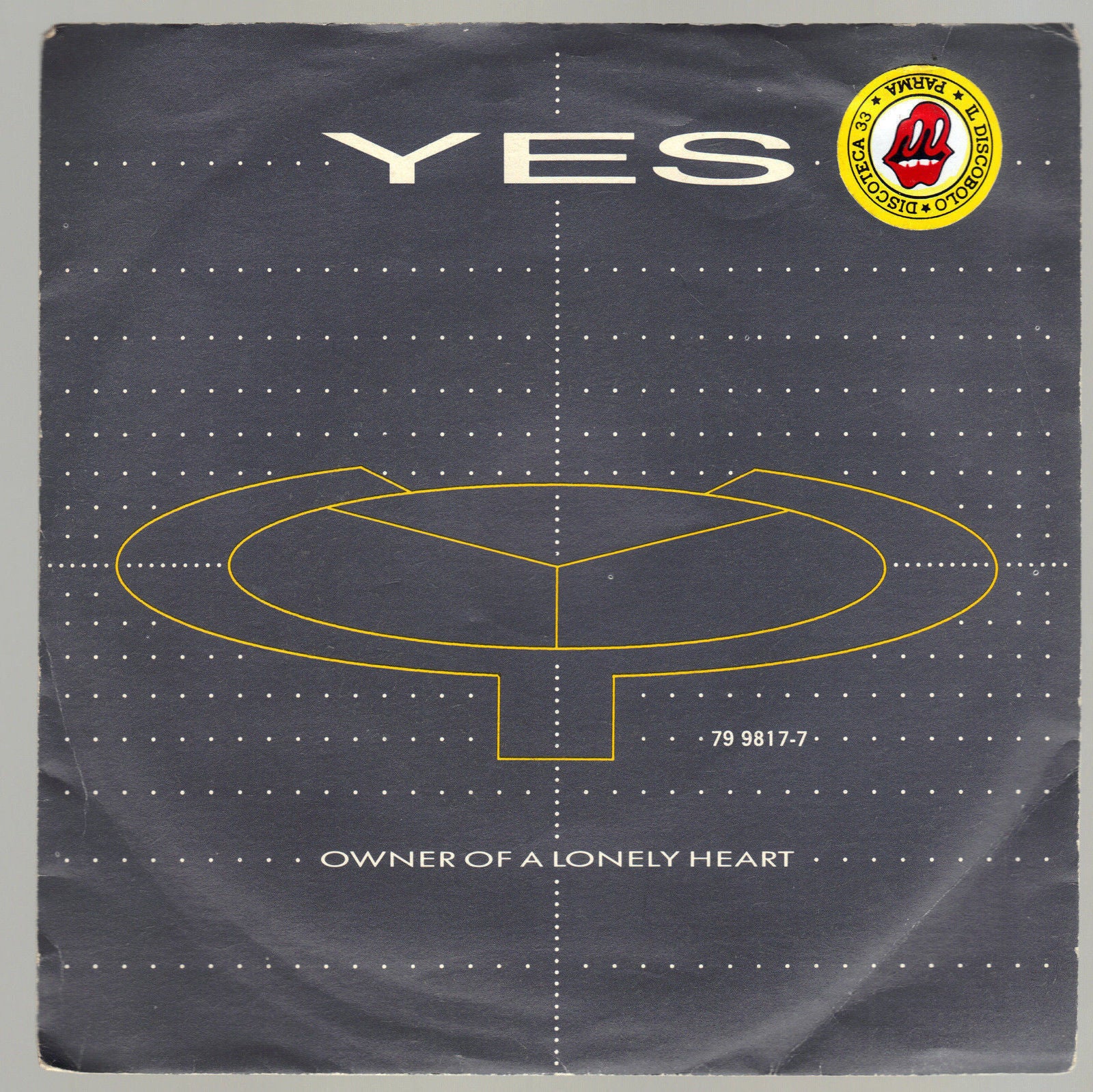 OWNER OF A LONELY HEART - OUR SONG # YES