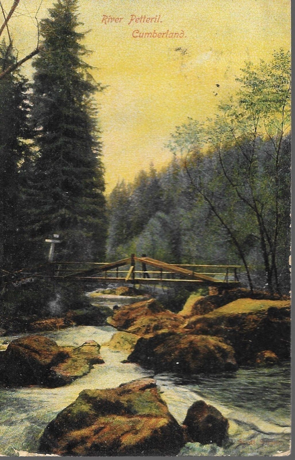 RIVER PETTERIL - CUMBERLAND - V/T1904