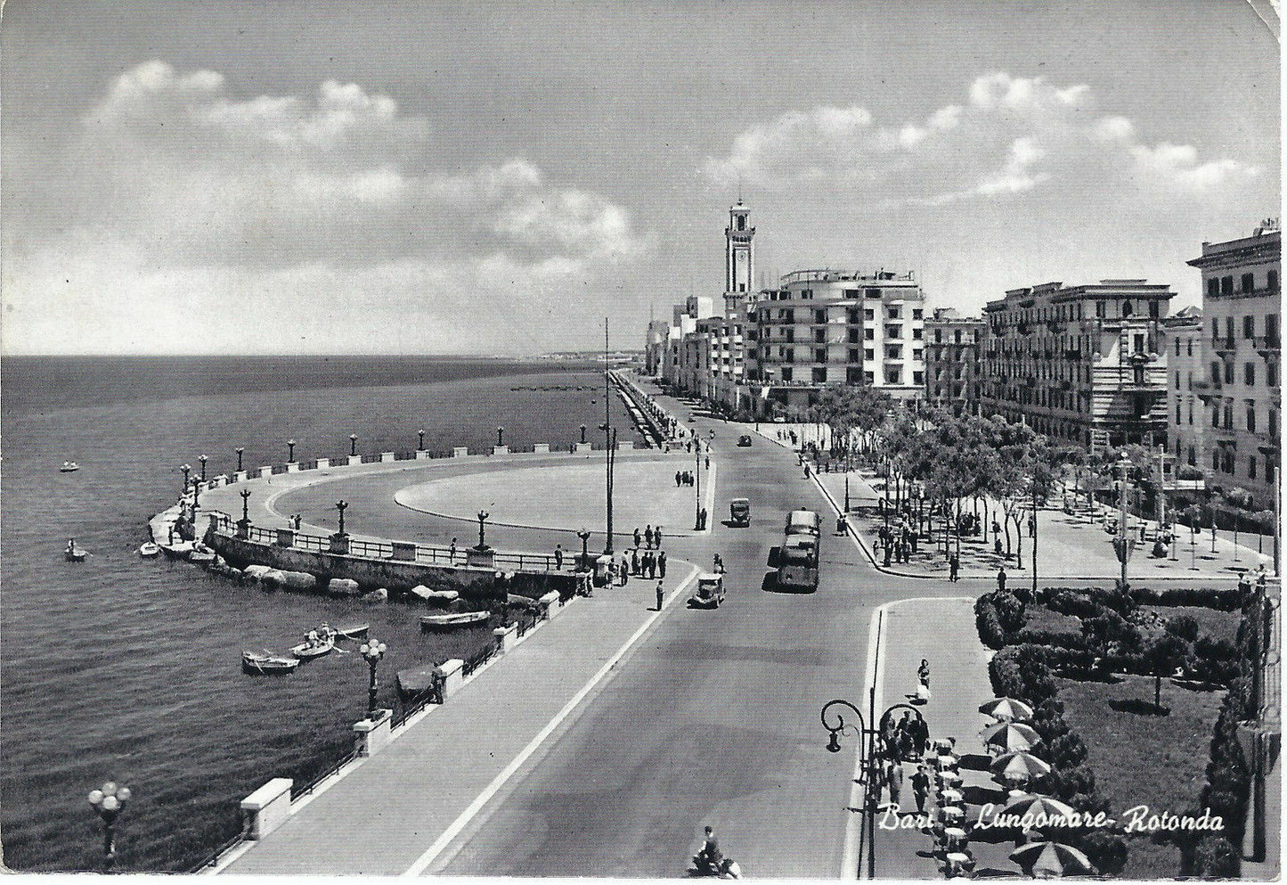 BARI - LUNGOMARE - ROTONDA - V 1959 - FG