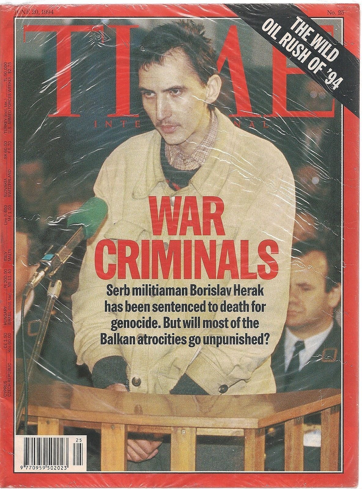 TIME INTERNATIONAL N 25 - 20 JUNE 1994