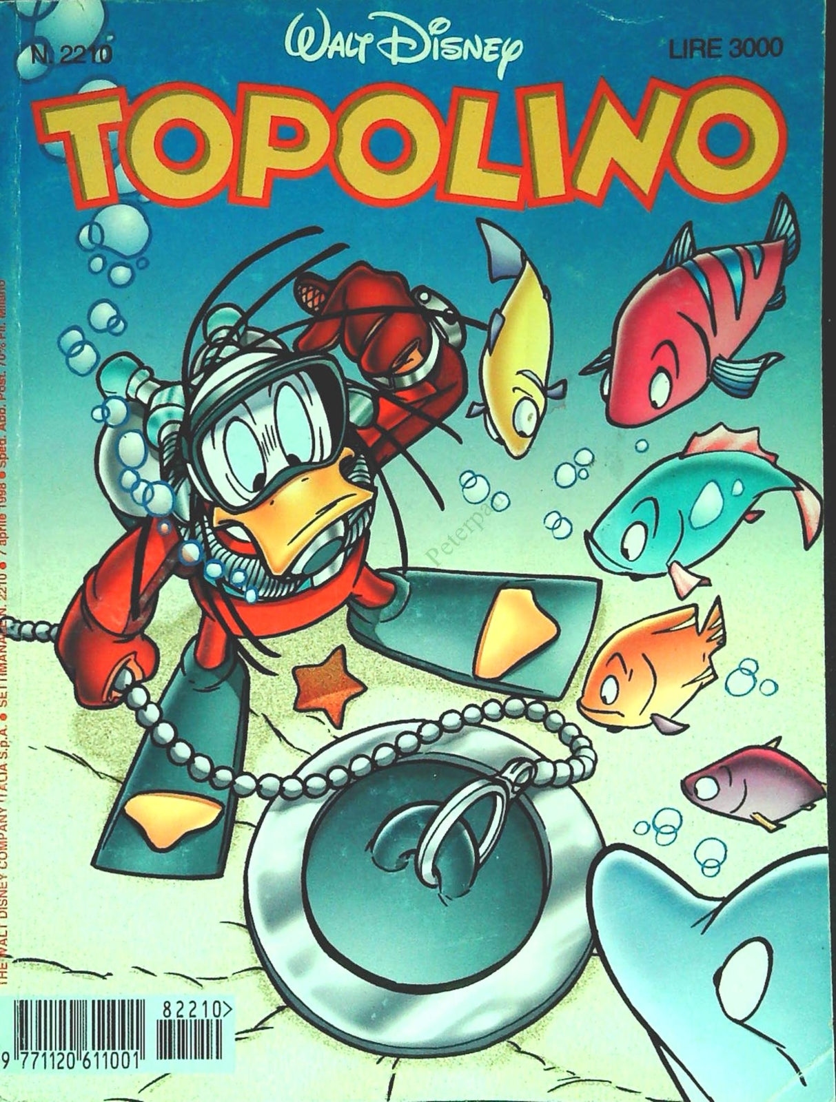 TOPOLINO N. 2210 - 7 APRILE 1998
