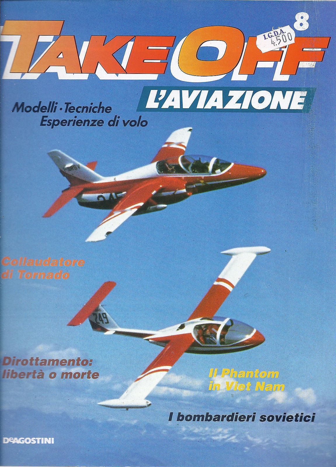 TAKE OFF  L'AVIAZIONE - fascicolo 8