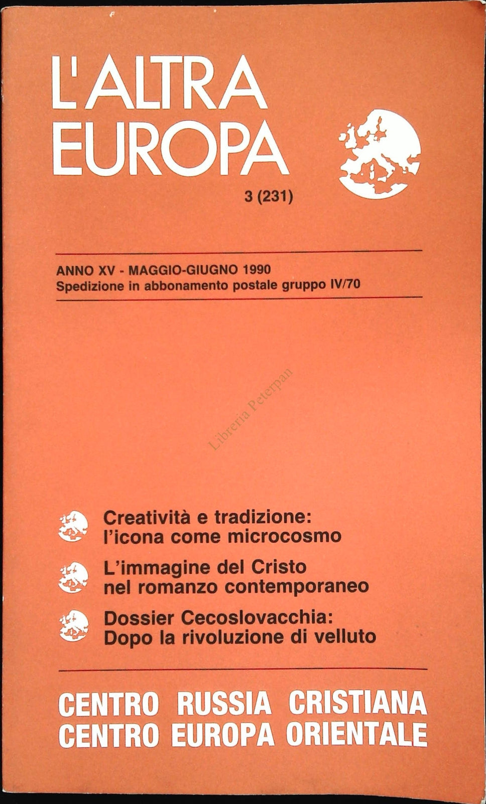 L'ALTRA EUROPA N. 231 - MAGGIO-GIUGNO 1990