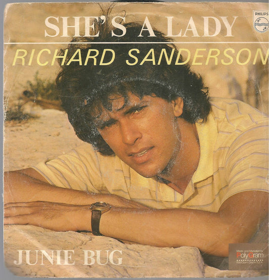 SHE'S A LADY - JUNIE BUG --- RICHARD SANDERSON