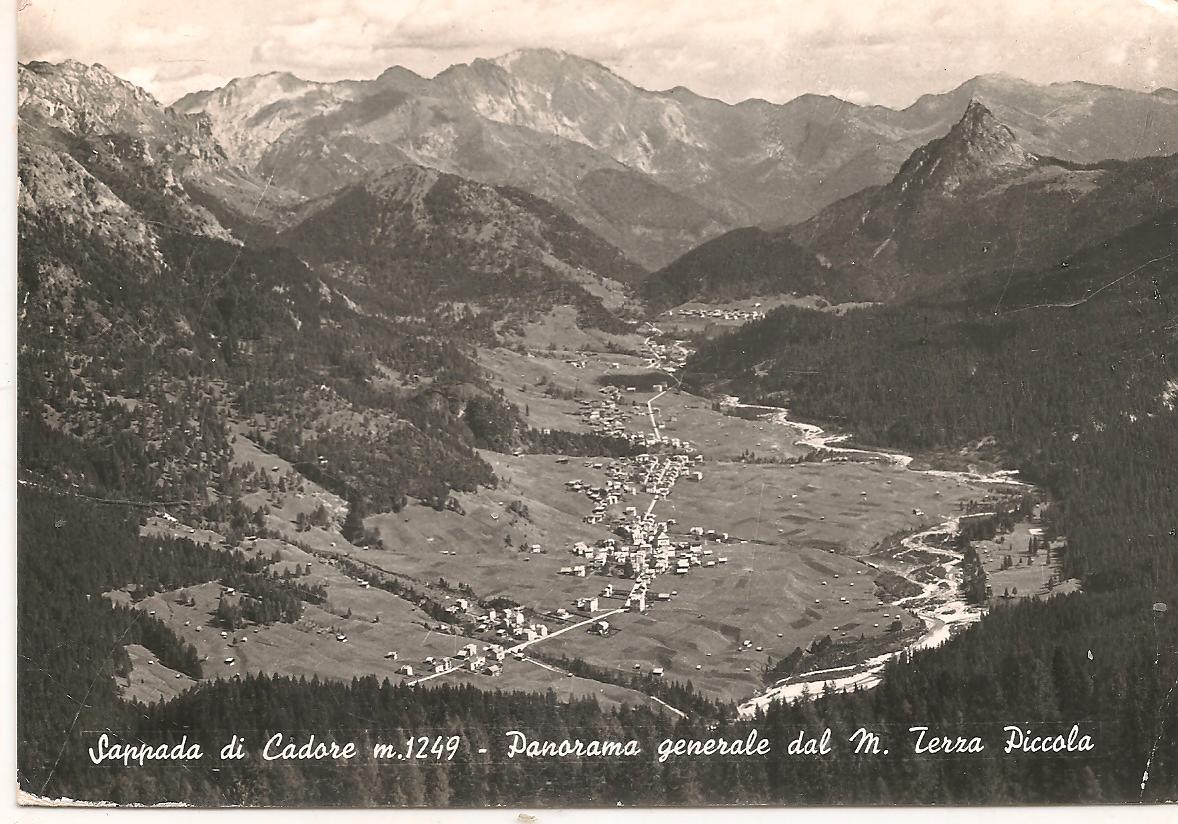 SAPPADA DI CADORE - PANORAMA - V1961