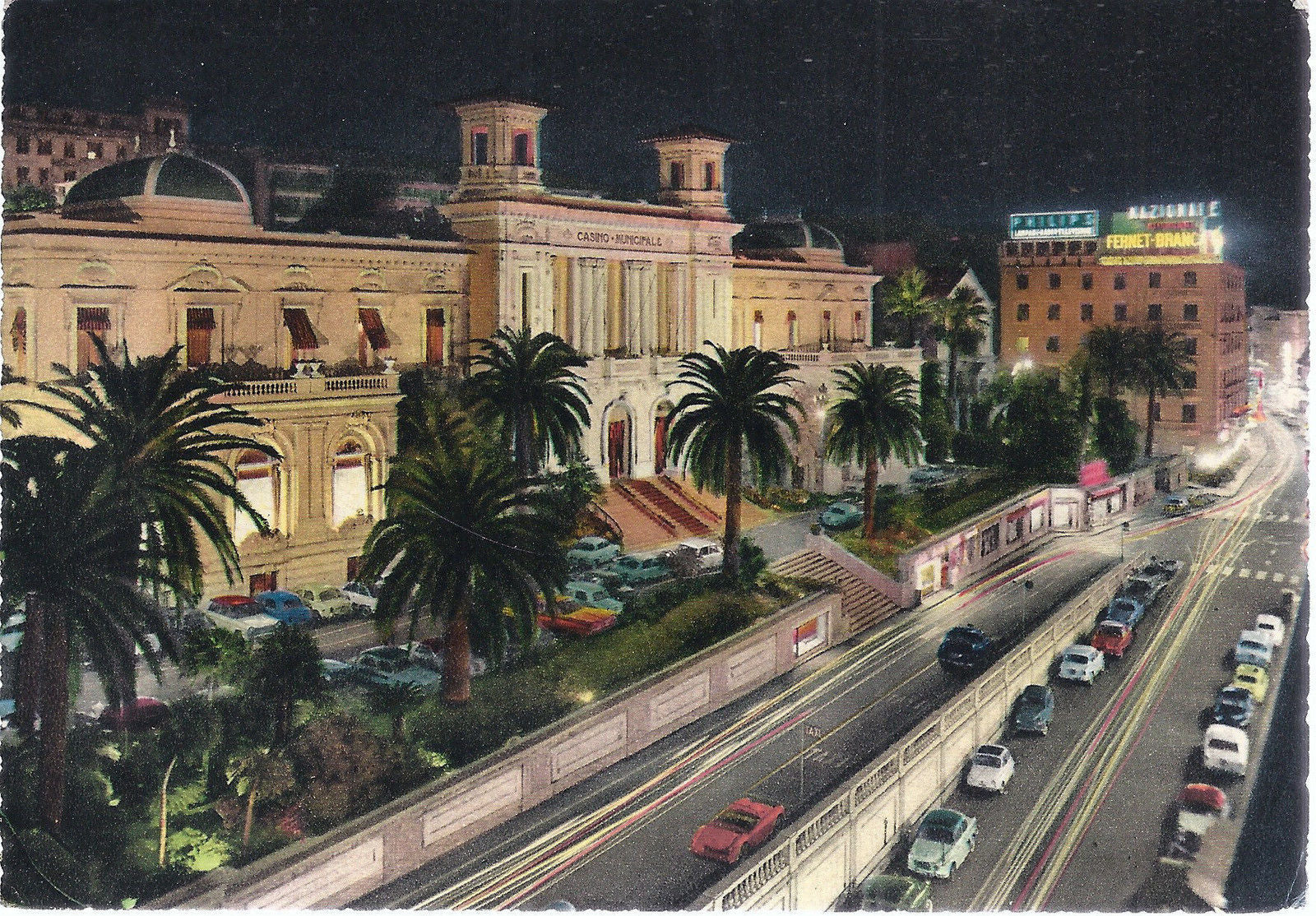 SANREMO - CASINO' MUNICIPALE - NOTTURNO - V 1965 - FG -