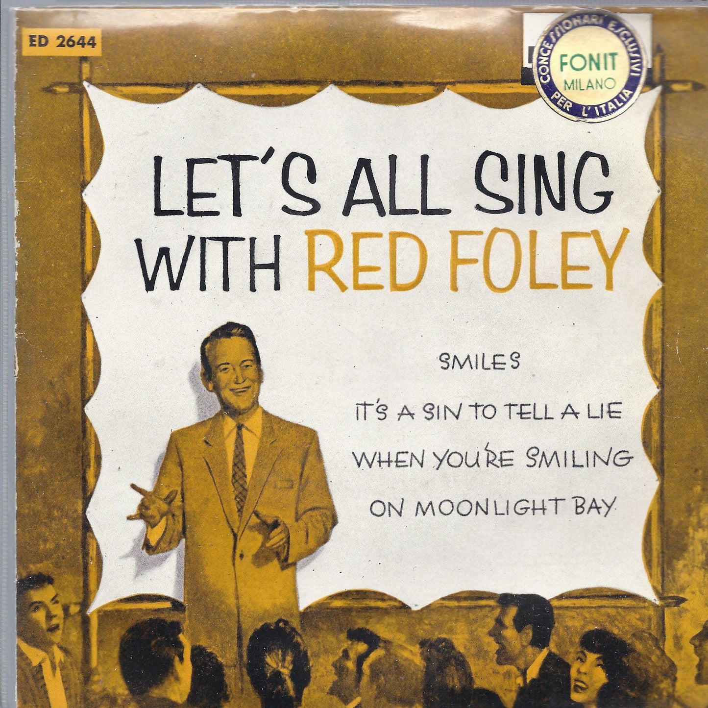 LET'S ALL SING WITH RED FOLEY = RED FOLEY and The Anita Kerr Singers