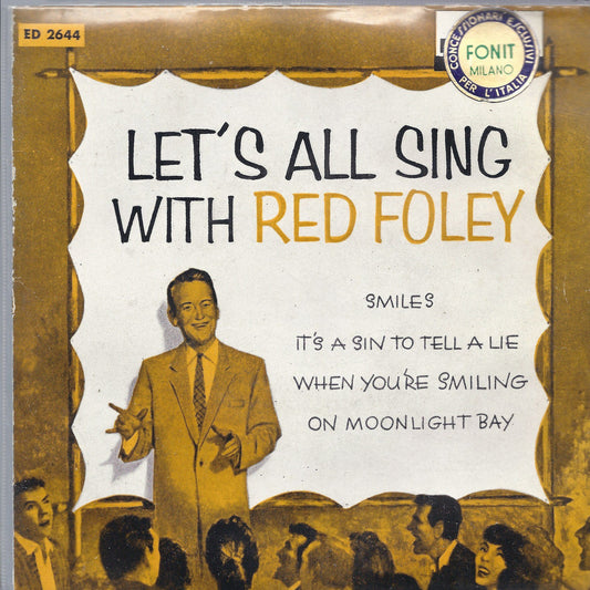 LET'S ALL SING WITH RED FOLEY = RED FOLEY and The Anita Kerr Singers