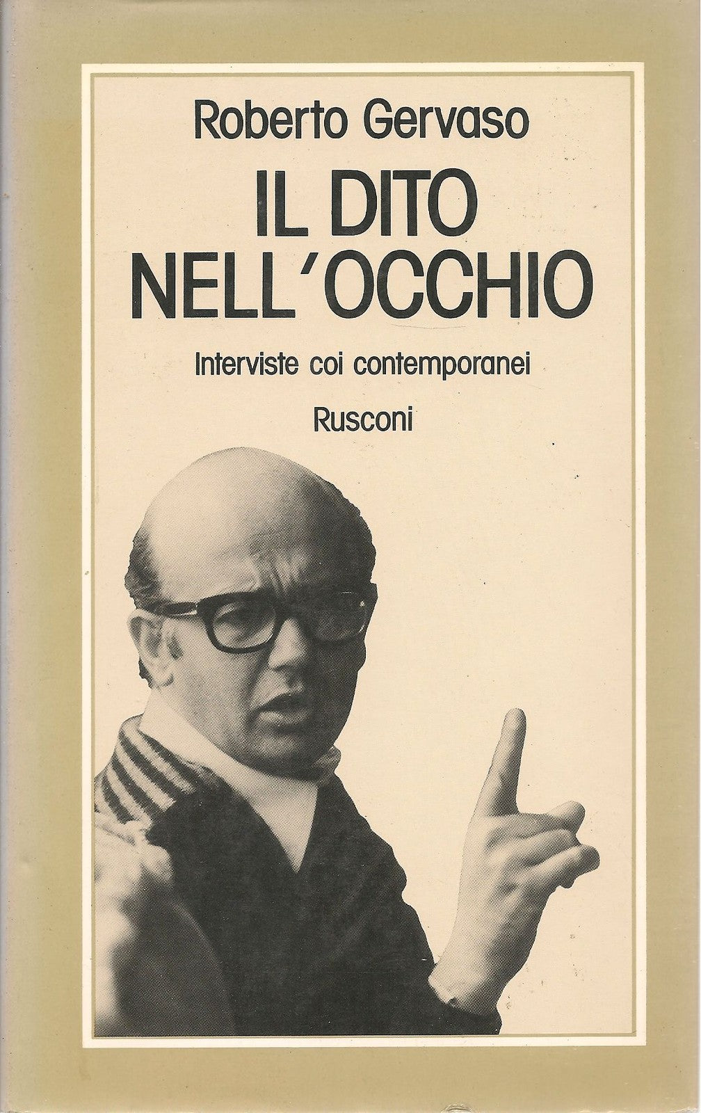 IL DITO NELL'OCCHIO - ROBERTO GERVASO