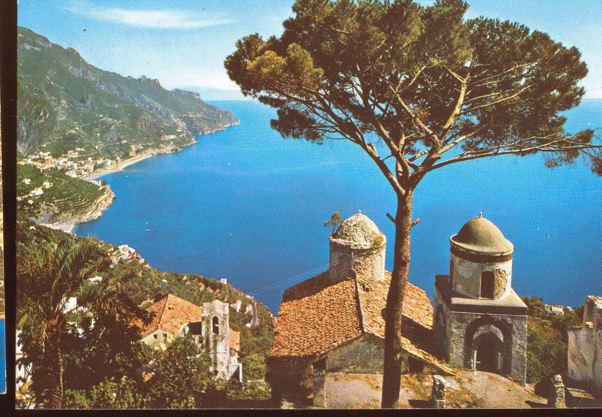 RAVELLO - PANORAMA DA VILLA RUFOLO - V1980