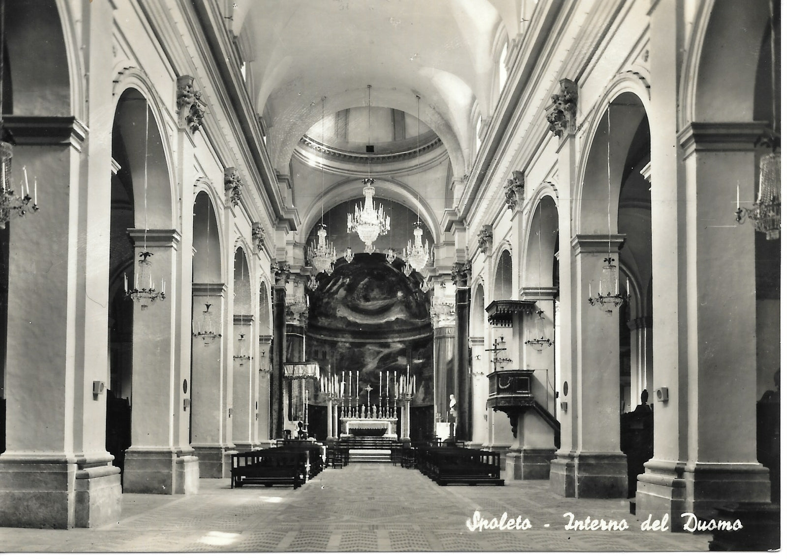 SPOLETO - INTERNO DEL DUOMO - NV