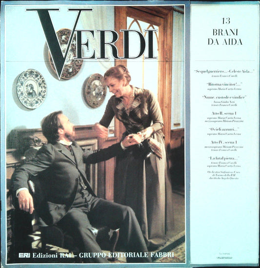 VERDI N. 13 - BRANI DA AIDA - EDIZIONI RAI - FABBRI