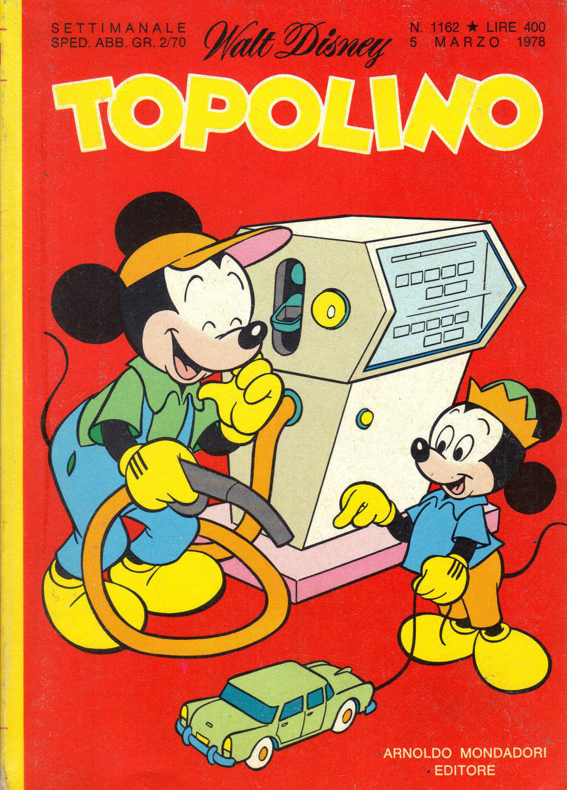 TOPOLINO N° 1162 - 5 MARZO 1978