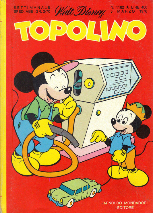 TOPOLINO N° 1162 - 5 MARZO 1978