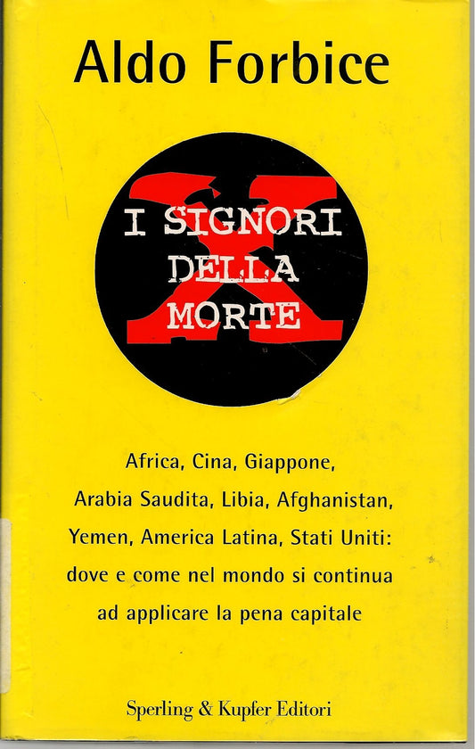 I SIGNORI DELLAMORTE - ALDO FORBICE - SPERLING 2002 - OUTLET DEL LIBRO