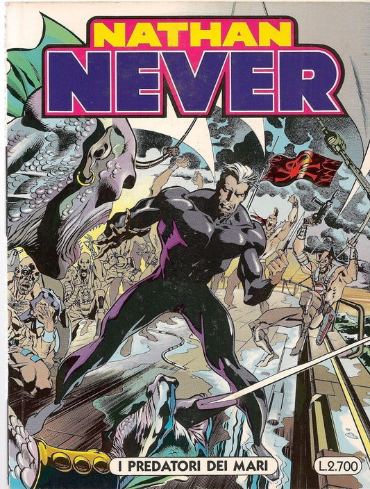 NATHAN NEVER N° 51 - I PREDATORI DEI MARI - prima edizione