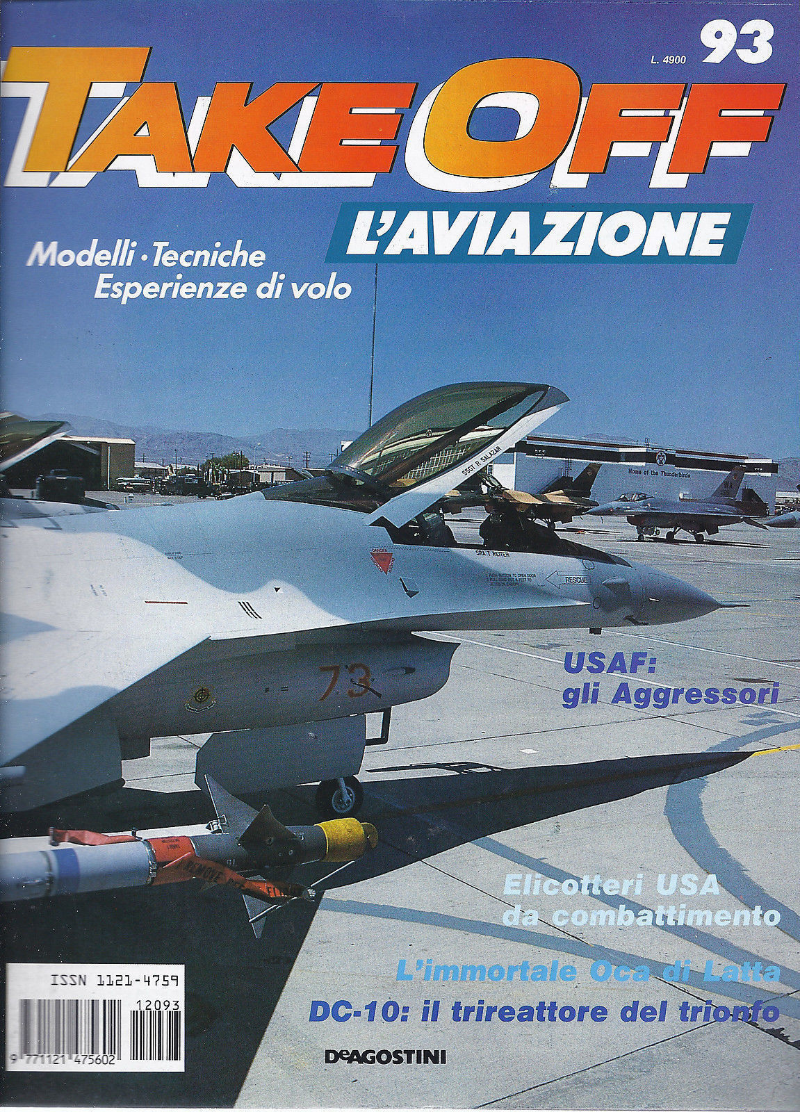 TAKE OFF  L'AVIAZIONE - fascicolo 93